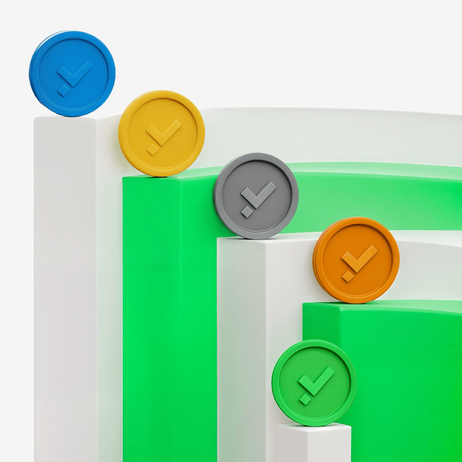 simboli dei club young platform in ordine crescente